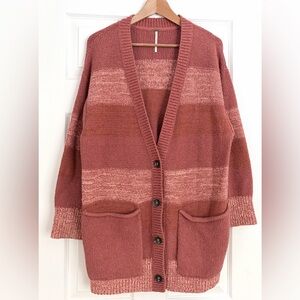 Free People Oversized Southport
Beach Cardigan Size S